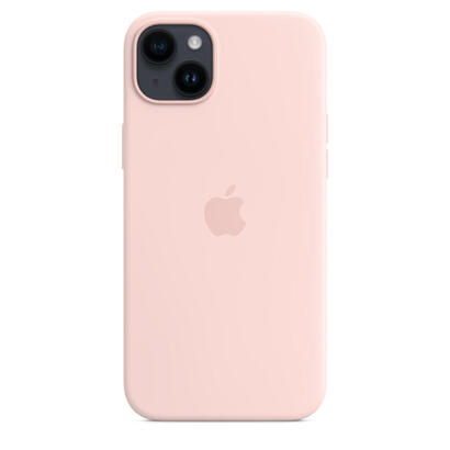 apple-funda-iphone-14-plus-silicone-case-con-magsafe-chalk-pink