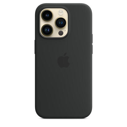 apple-funda-iphone-14-pro-silicone-case-con-magsafe-midnight