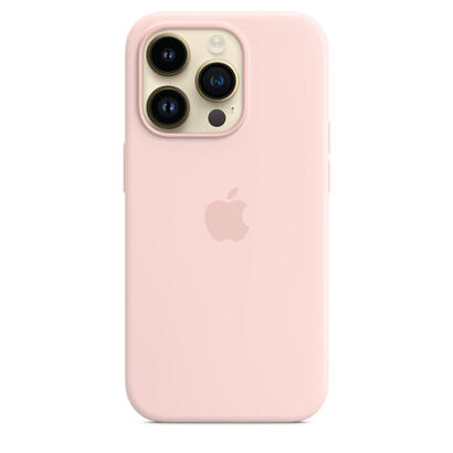 apple-funda-iphone-14-pro-silicone-case-con-magsafe-chalk-pink
