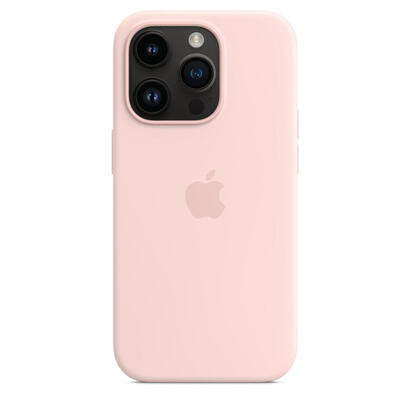 apple-funda-iphone-14-pro-silicone-case-con-magsafe-chalk-pink
