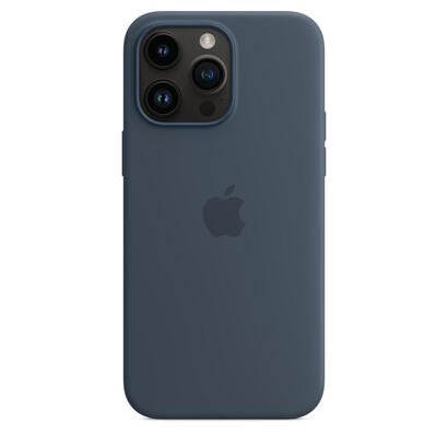 apple-funda-iphone-14-pro-max-silicone-case-con-magsafe-storm-blue