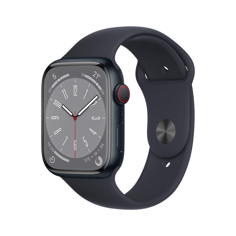apple-watch-series-8-aluminium-cellular-44mm-mitternacht-sportarmband-mitternacht-new