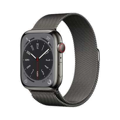 apple-watch-series-8-edelstahl-cellular-45mm-graphit-milanaise-graphit-new