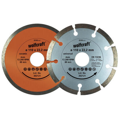 set-de-2-discos-diamantados-de-corte-o110mm-8390000-wolfcraft