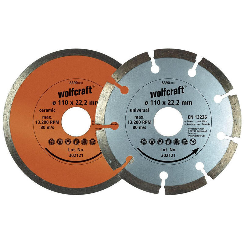 set-de-2-discos-diamantados-de-corte-o110mm-8390000-wolfcraft