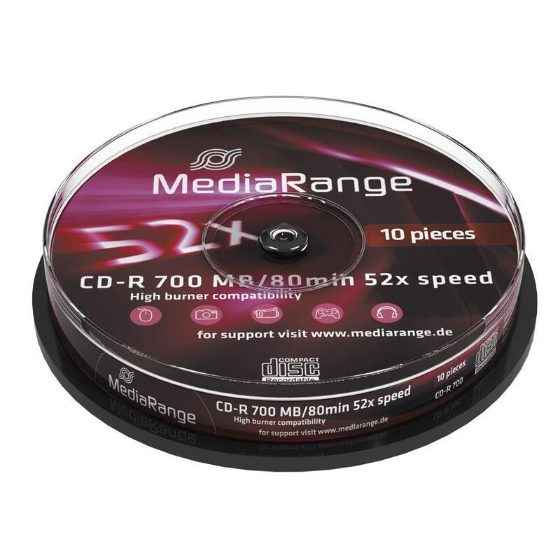 mediarange-cd-r-52x-700mb80min-caja-10-piezas