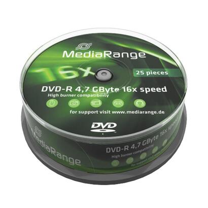 mediarange-dvd-r-47gb-25pcs-spindel-16x