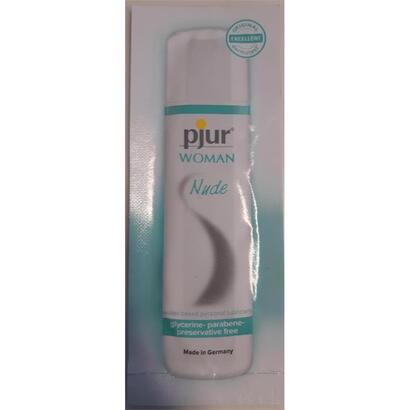 pjur-woman-nude-lubricante-base-agua-2-ml