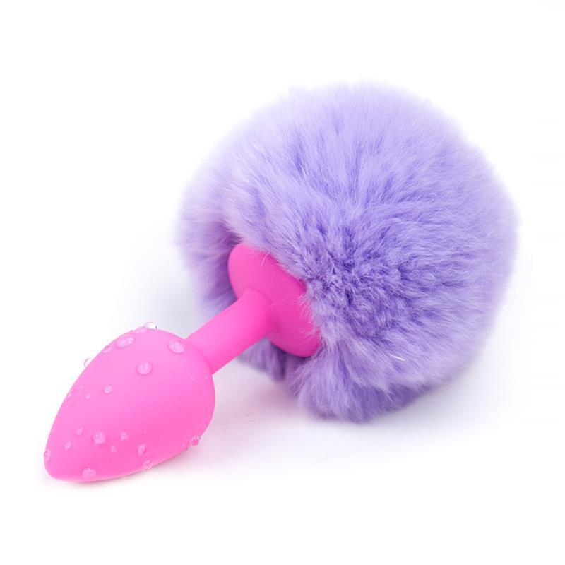 plug-anal-con-pompon-purpura-claro-talla-s plug-anal-con-pompon-purpura-claro-talla-s