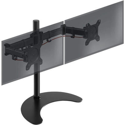 techly-desk-stand-for-2-monitor-13-27-with-base-h400m-ica-lcd-3410-686-cm-27-independiente-negro techly-desk-stand-for-2-monitor-13-27-with-base-h400m-ica-lcd-3410-686-cm-27-independiente-negro