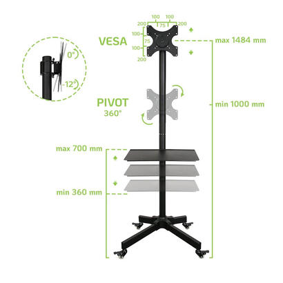 techly-ica-tr20-soporte-de-pie-para-pantalla-plana-94-cm-37-soporte-de-suelo-con-ruedas-para-pantalla-plana-negro