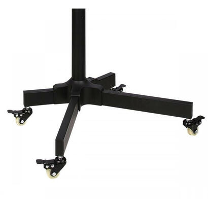 techly-ica-tr21-soporte-de-pie-para-pantalla-plana-1397-cm-55-soporte-de-suelo-con-ruedas-para-pantalla-plana-negro
