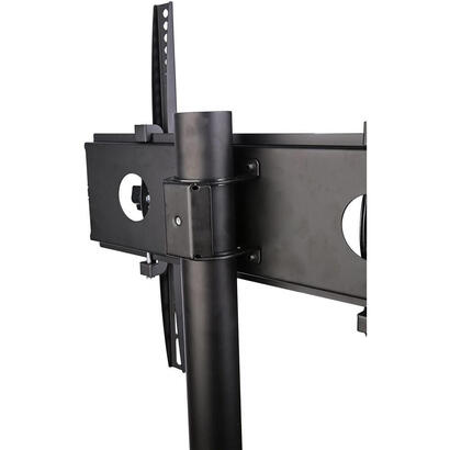 techly-ica-tr21-soporte-de-pie-para-pantalla-plana-1397-cm-55-soporte-de-suelo-con-ruedas-para-pantalla-plana-negro