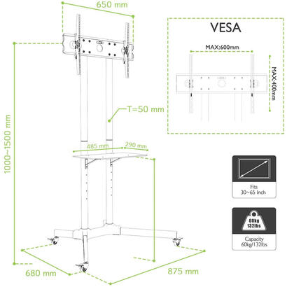 techly-ica-tr6-soporte-de-mesa-para-pantalla-plana-negro