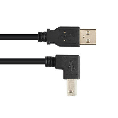 techly-05m-usb-20-ab-m-cable-usb-05-m-usb-a-usb-b-negro