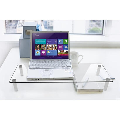 techly-ica-ms-461-soporte-de-mesa-para-pantalla-plana-813-cm-32-independiente-transparente-blanco