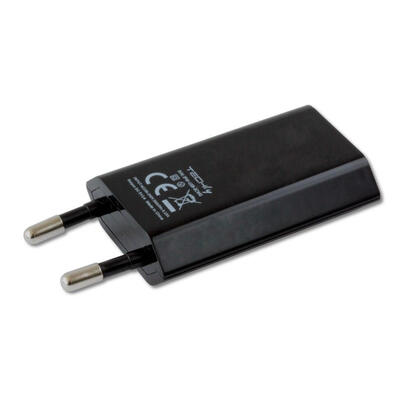 techly-100051-cargador-usb-techly-slim-230v-5v-1a-negro