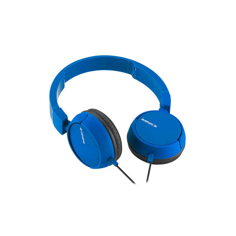 avenzo-auricular-dj-con-cable-azul