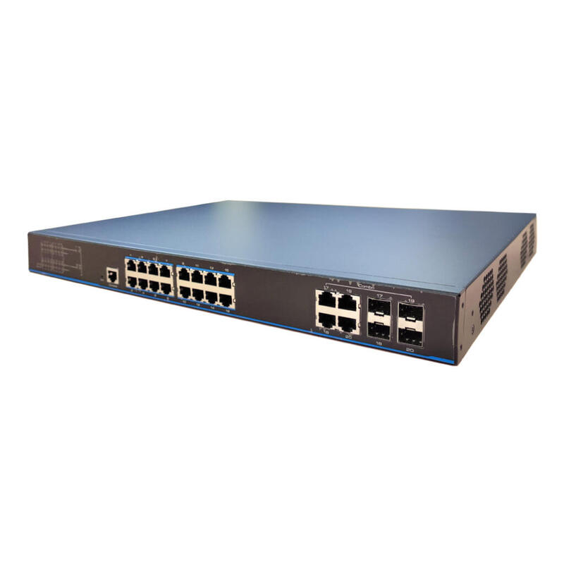 utepo-utp3320ts-psb-l2-switch-poe-16-puertos-gigabit-4-uplink-gigabit-combo-rj45sfp-280w-8023afat-6kv-manejable-layer2
