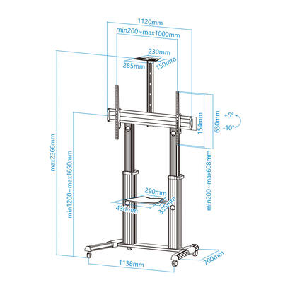 tooq-soporte-suelo-ruedas-aluminio-60-100-plata