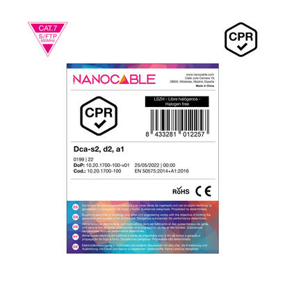 nanocable-cable-red-cat-7-600mhz-lszh-sftp-pimf-awg23-100m-naranja