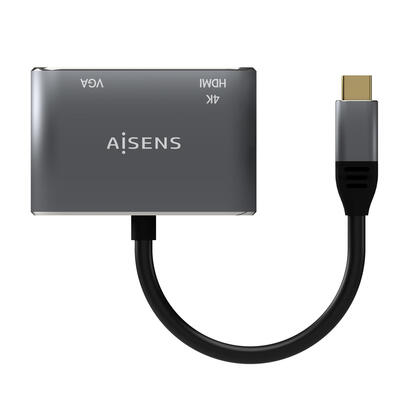 aisens-conversor-usb-c-a-vgahdmi-4k-usb-cm-vgah-hdmih-15cm-gris