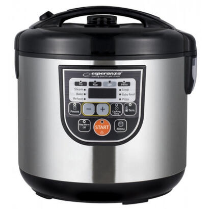 esperanza-multicooker-cooking-5-l-860-w-negro-metalico-ekg011