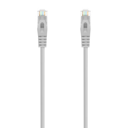 aisens-cable-de-red-rj45-lszh-cat6a-500-mhz-utp-awg24-30cm-gris