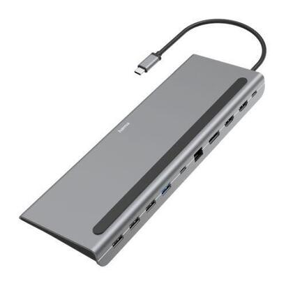 hama-connect2office-pro-usb-c-10-in-1-docking-station-usb-c-pd-power-usb-c-data-4x-usb-a-2x-hdmi-displayport-rj45-aluminium