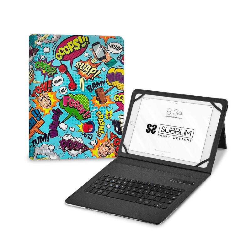 subblim-keytab-pro-bluetooth-funda-tablet-con-teclado-101-trendy-comic