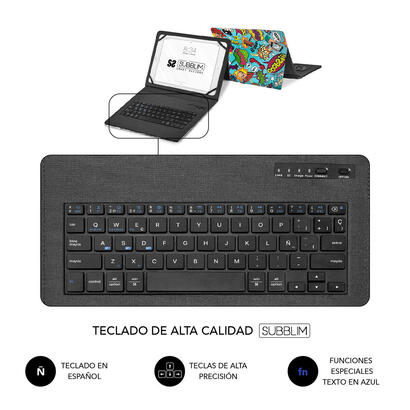 subblim-keytab-pro-bluetooth-funda-tablet-con-teclado-101-trendy-comic