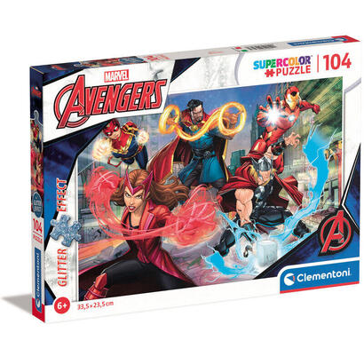 puzzle-glitter-effect-vengadores-avengers-marvel-104pzs