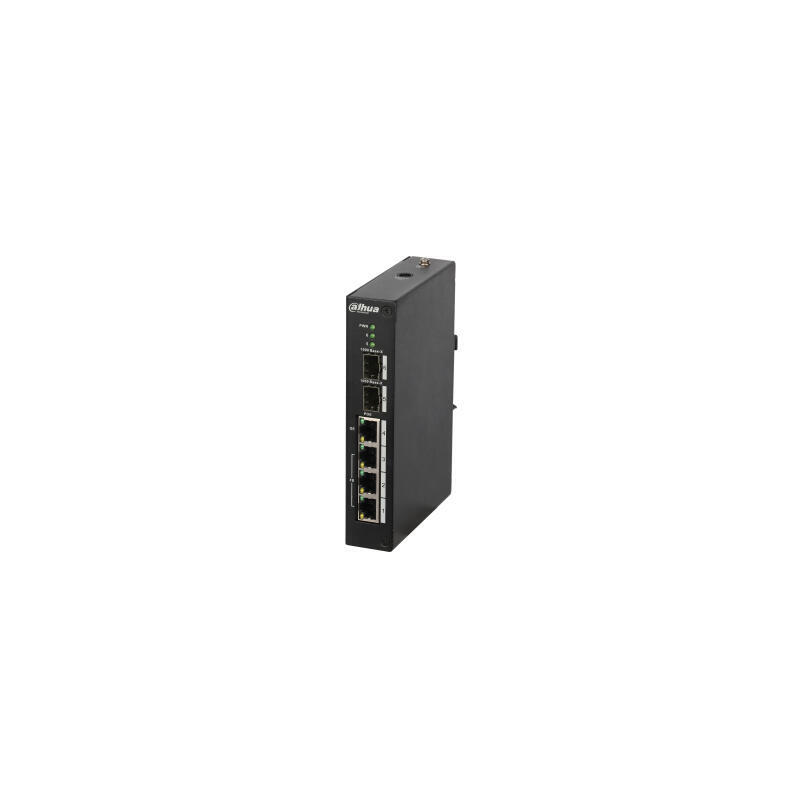 dahua-pfs4206-4p-120-switch-rango-temp-extendida-poe-3-puertos-10100-1-puerto-gigabit-2sfp-120w-8023at-manejable-layer2