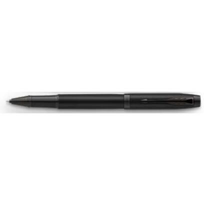 parker-im-boligrafo-roller-negro-mate-con-adornos-negros-punta-fina-con-recambio-de-tinta-negra-estuche-de-regalo