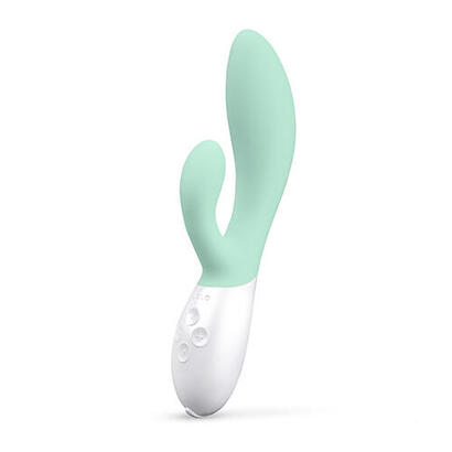 lelo-ina-3-verde-vibrador-rabbit-lujo-verde-agua