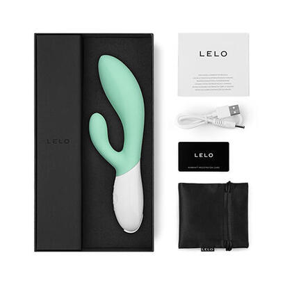 lelo-ina-3-verde-vibrador-rabbit-lujo-verde-agua