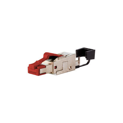 metz-connect-25g-rj45-field-plug-pro-rojo