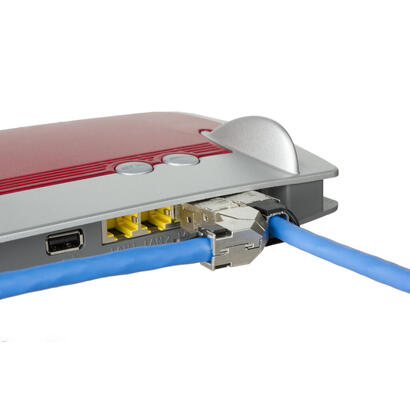 metz-connect-25g-rj45-field-plug-pro-rojo