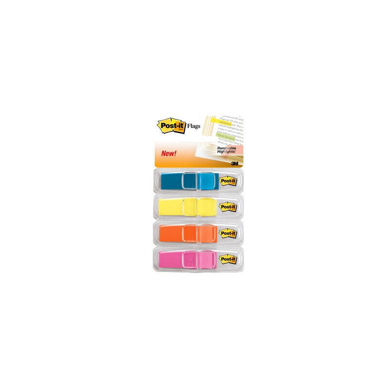 post-it-index-pequenos-verde-azulnaranja-rosa-brillante-12x43mm-3-dispensadores-x-35-1-gratis