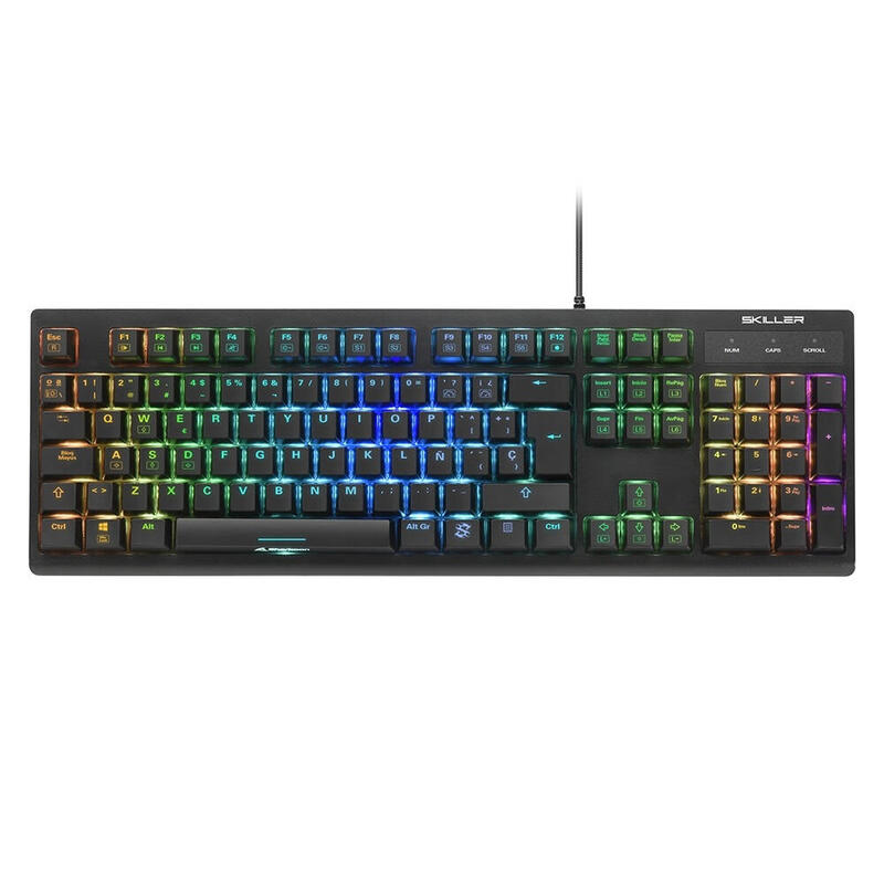 teclado-portugues-gaming-sharkoon-shark-skiller-sgk30-blue