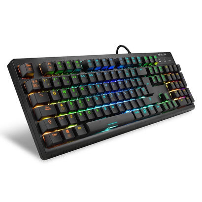 teclado-portugues-gaming-sharkoon-shark-skiller-sgk30-blue