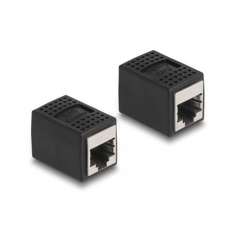 delock-adaptador-rj45-hembra-a-rj45-hembra-cat6a-negro