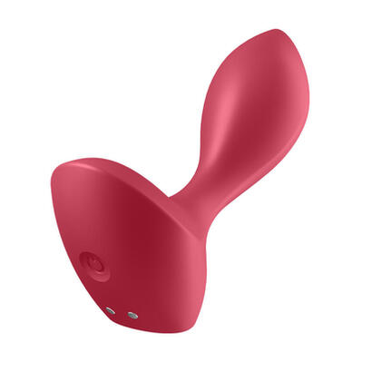 satisfyer-backdoor-lover-plug-anal-vibrador-rojo