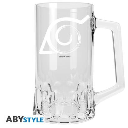 jarra-cristal-naruto-konoha-logo