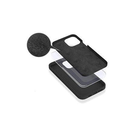 estuff-es67120007-funda-para-phone-14-plus-17-cm-67-negro