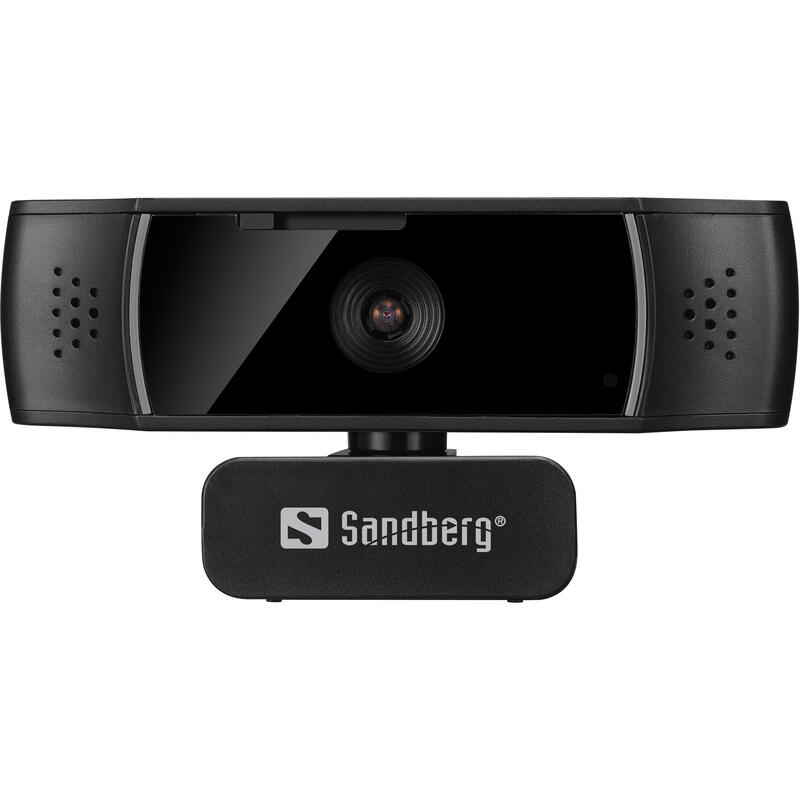 sandberg-usb-webcam-autofocus-dualmic-camara-web-207-mp-1920-x-1080-pixeles-usb-20-negro
