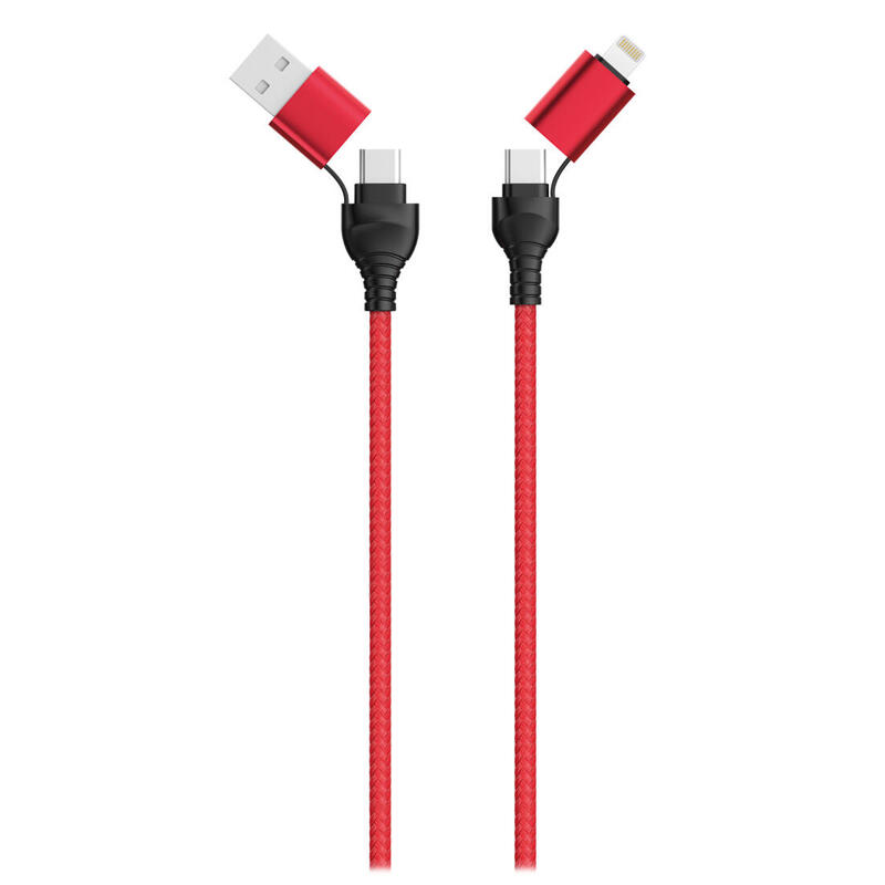2go-cable-de-datos-usb-type-c-4in1-rojo-120cm 2go-cable-de-datos-usb-type-c-4in1-rojo-120cm