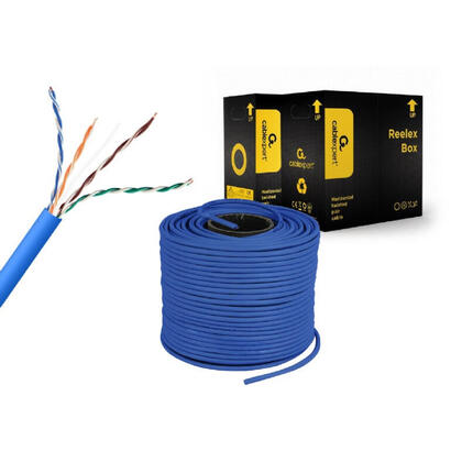 gembird-cable-de-red-utp-solid-cat-5-cca-305m-roll-azul-upc-5004e-sol-b