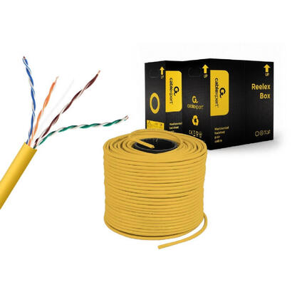 gembird-cable-de-red-utp-solid-cat-5-cca-305m-roll-amarillo-upc-5004e-sol-y