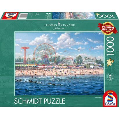 puzzle-schmidt-spiele-thomas-kinkade-mudios-puzzle-coney-island-57365